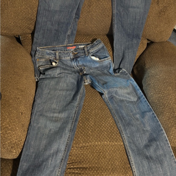 Wrangler boys classic boot Jeans size 16 regular. - Picture 1 of 5